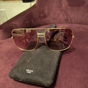 100% Authentic Celine Women Square Gradient Sunglasses.